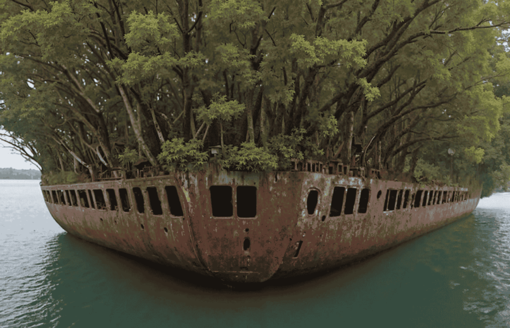 Australia s Floating Forest The SS Ayrfield Where Nature Reclaims Australia s Floating Forest The SS Ayrfield Where Nature Reclaims